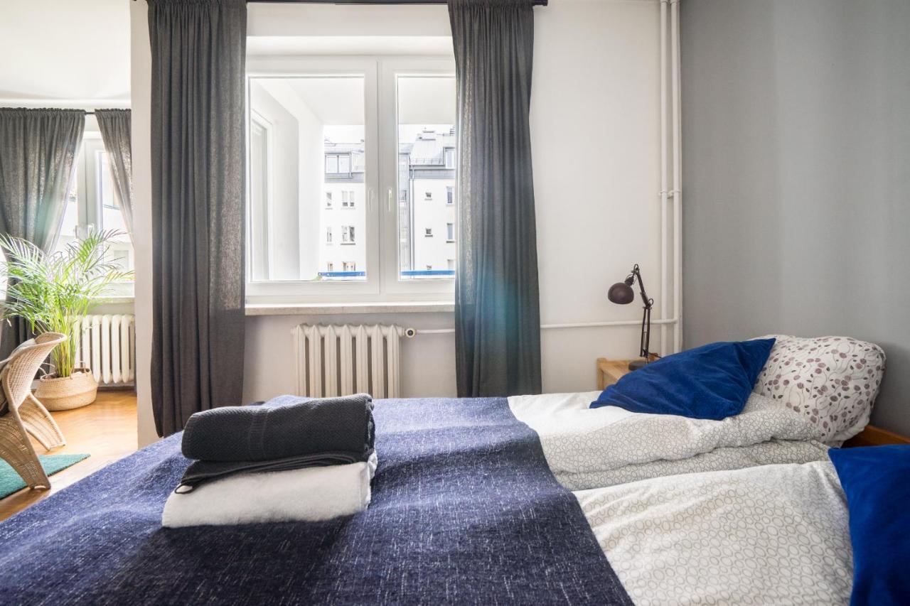 Oomph Warsaw Central 3-Bedroom Flat Exterior foto